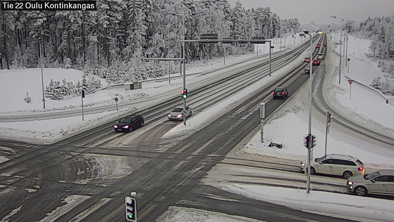 Kelikamerat Kuva Tie 22 Oulu Kaukovainio, Oulu, Pohjois-Pohjanmaa