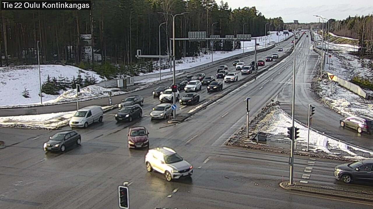 Kelikamerat Kuva Tie 22 Oulu Kaukovainio, Oulu, Pohjois-Pohjanmaa