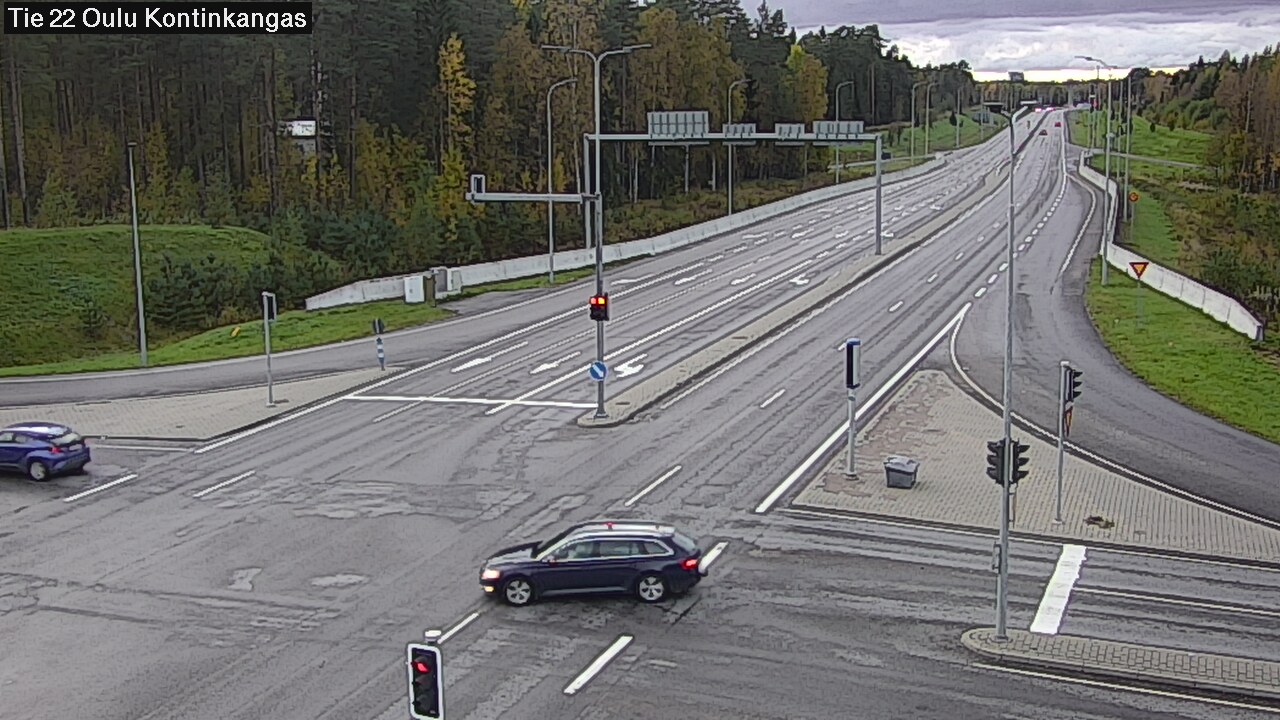 Kelikamerat Kuva Tie 22 Oulu Kaukovainio, Oulu, Pohjois-Pohjanmaa