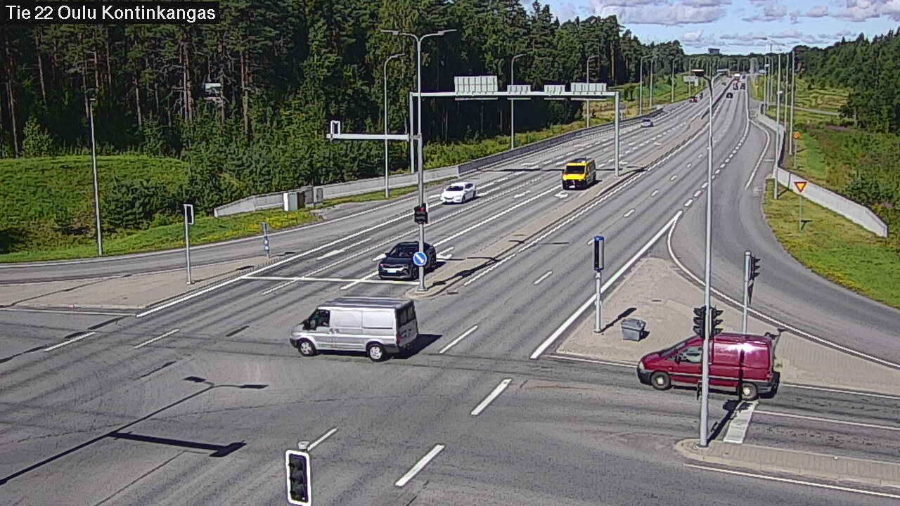 Kelikamerat Kuva Tie 22 Oulu Kaukovainio, Oulu, Pohjois-Pohjanmaa