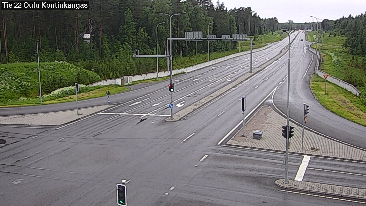 Kelikamerat Kuva Tie 22 Oulu Kaukovainio, Oulu, Pohjois-Pohjanmaa