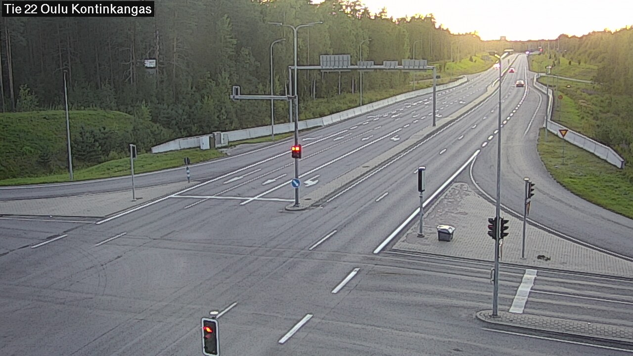 Kelikamerat Kuva Tie 22 Oulu Kaukovainio, Oulu, Pohjois-Pohjanmaa