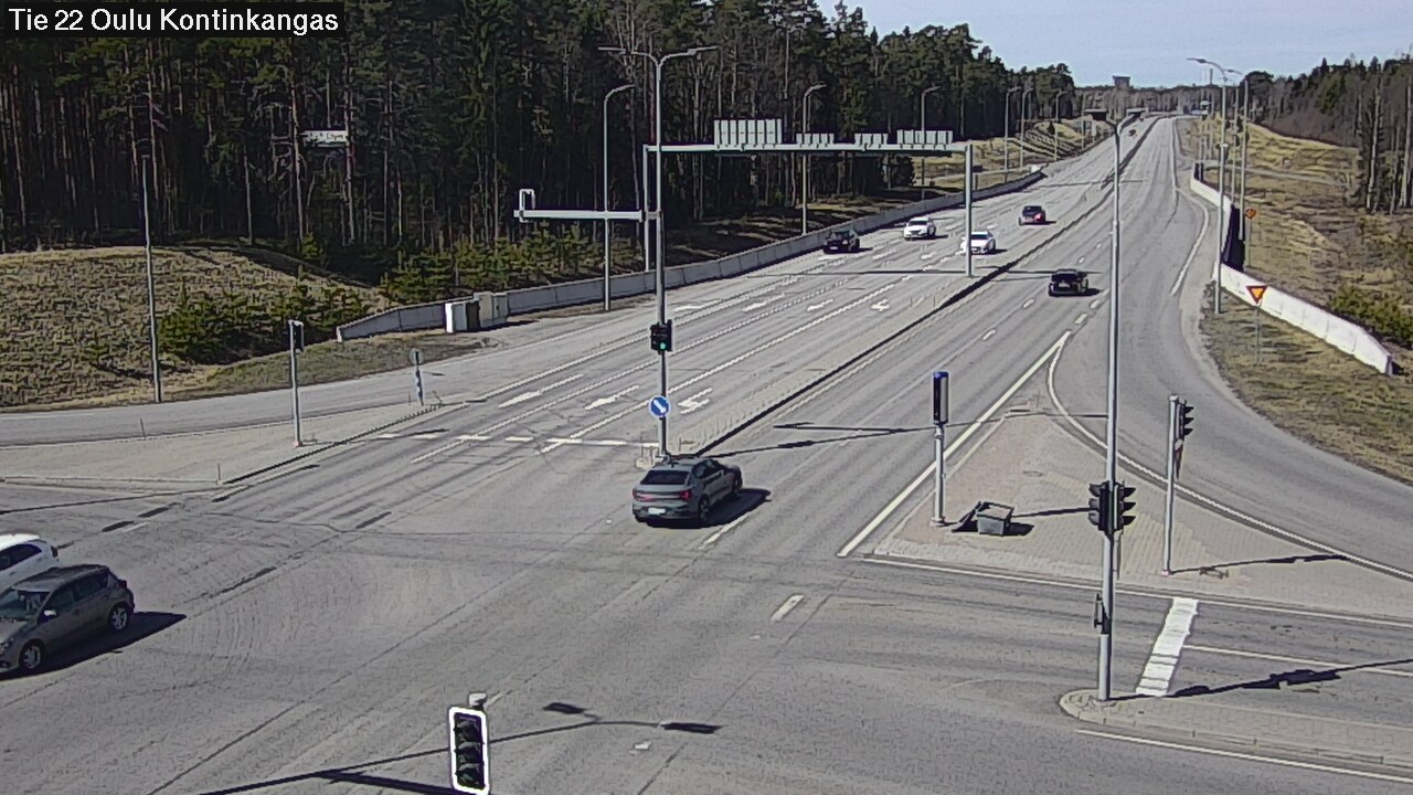 Kelikamerat Kuva Tie 22 Oulu Kaukovainio, Oulu, Pohjois-Pohjanmaa