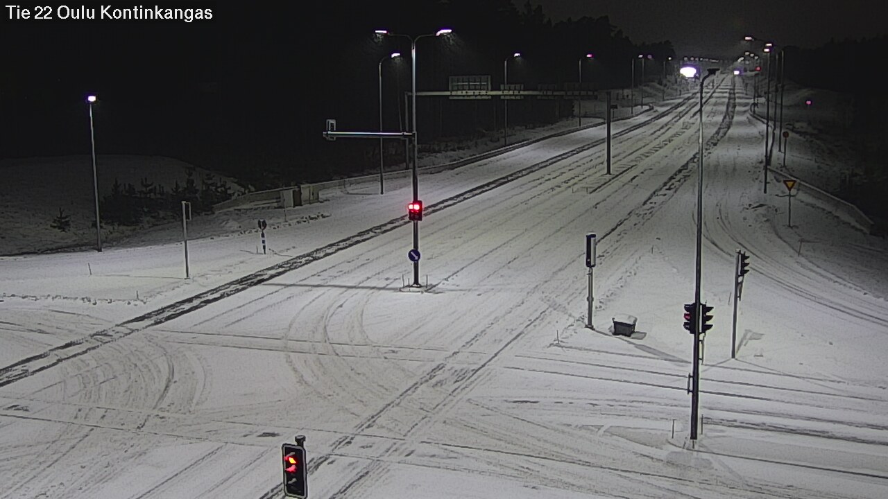 Kelikamerat Kuva Tie 22 Oulu Kaukovainio, Oulu, Pohjois-Pohjanmaa