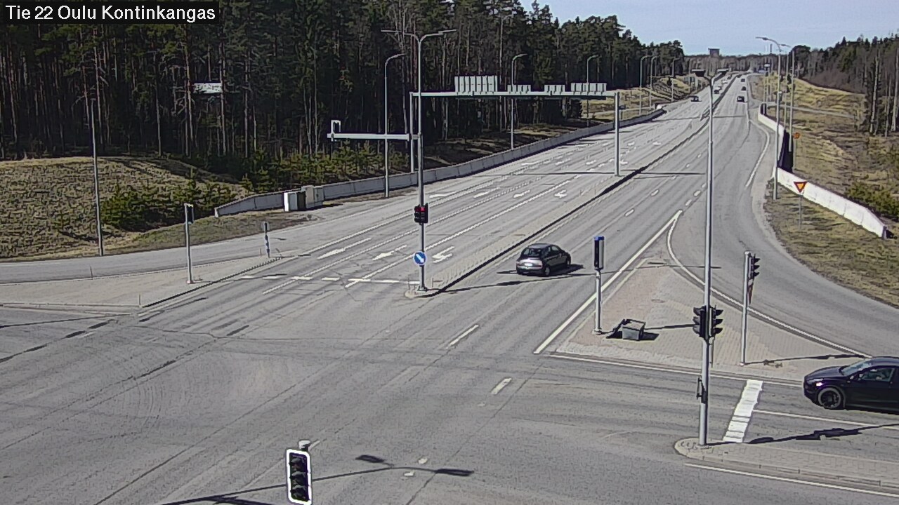 Kelikamerat Kuva Tie 22 Oulu Kaukovainio, Oulu, Pohjois-Pohjanmaa