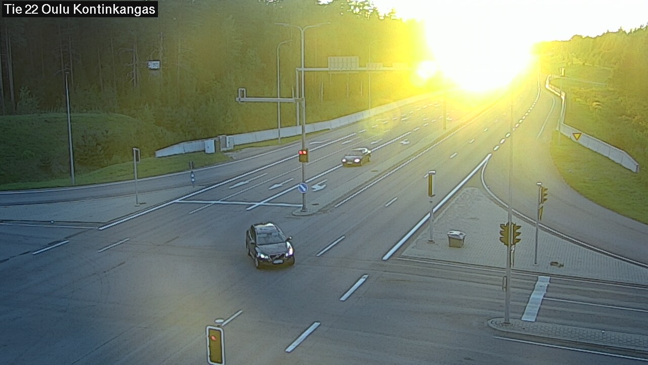 Kelikamerat Kuva Tie 22 Oulu Kaukovainio, Oulu, Pohjois-Pohjanmaa