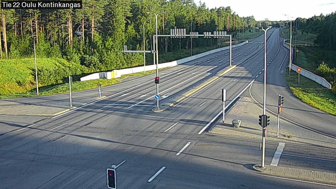Kelikamerat Kuva Tie 22 Oulu Kaukovainio, Oulu, Pohjois-Pohjanmaa