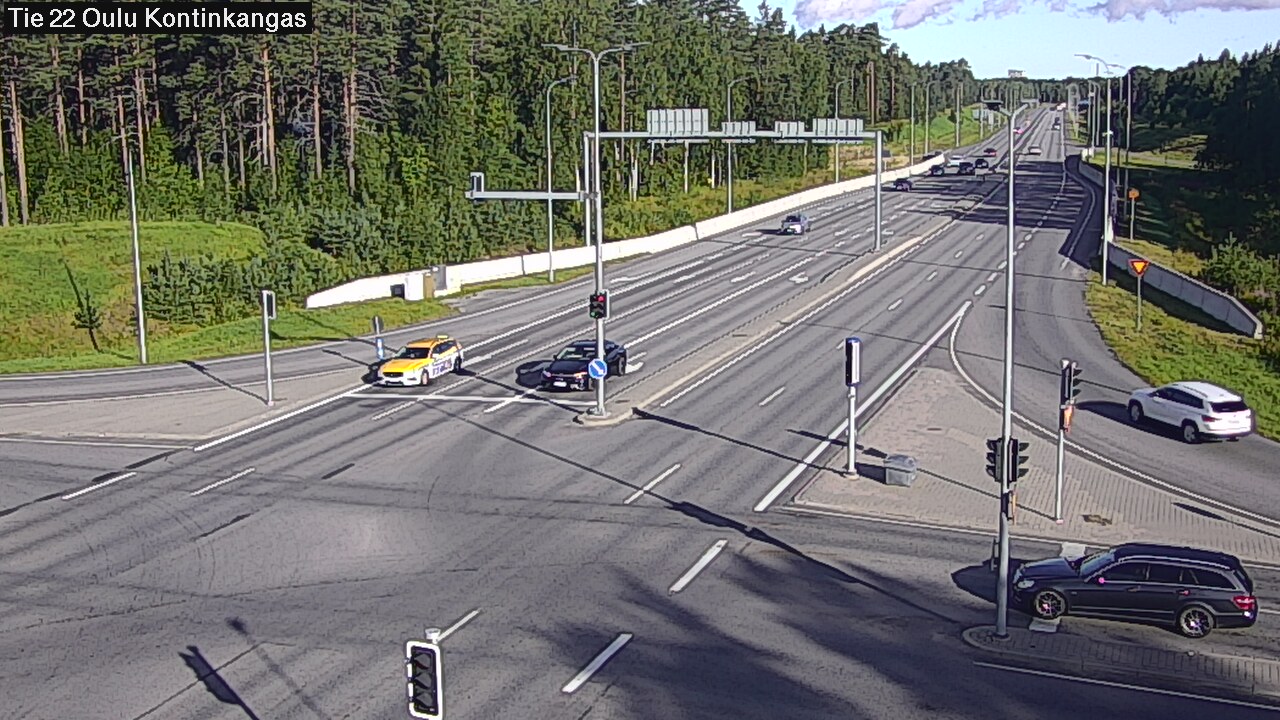 Weather Camera Image Road 22 Oulu Kaukovainio, Oulu, Pohjois-Pohjanmaa