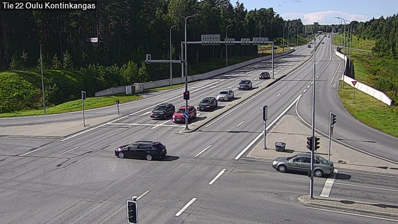 Kelikamerat Kuva Tie 22 Oulu Kaukovainio, Oulu, Pohjois-Pohjanmaa