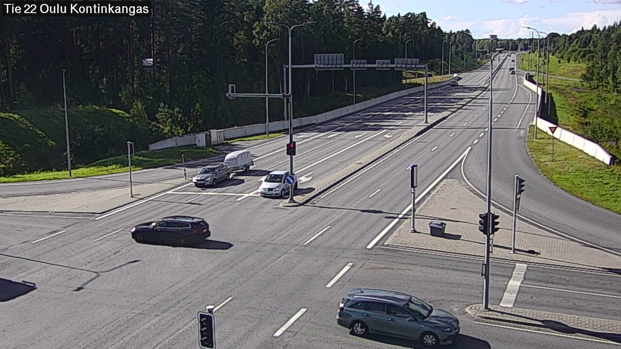 Kelikamerat Kuva Tie 22 Oulu Kaukovainio, Oulu, Pohjois-Pohjanmaa