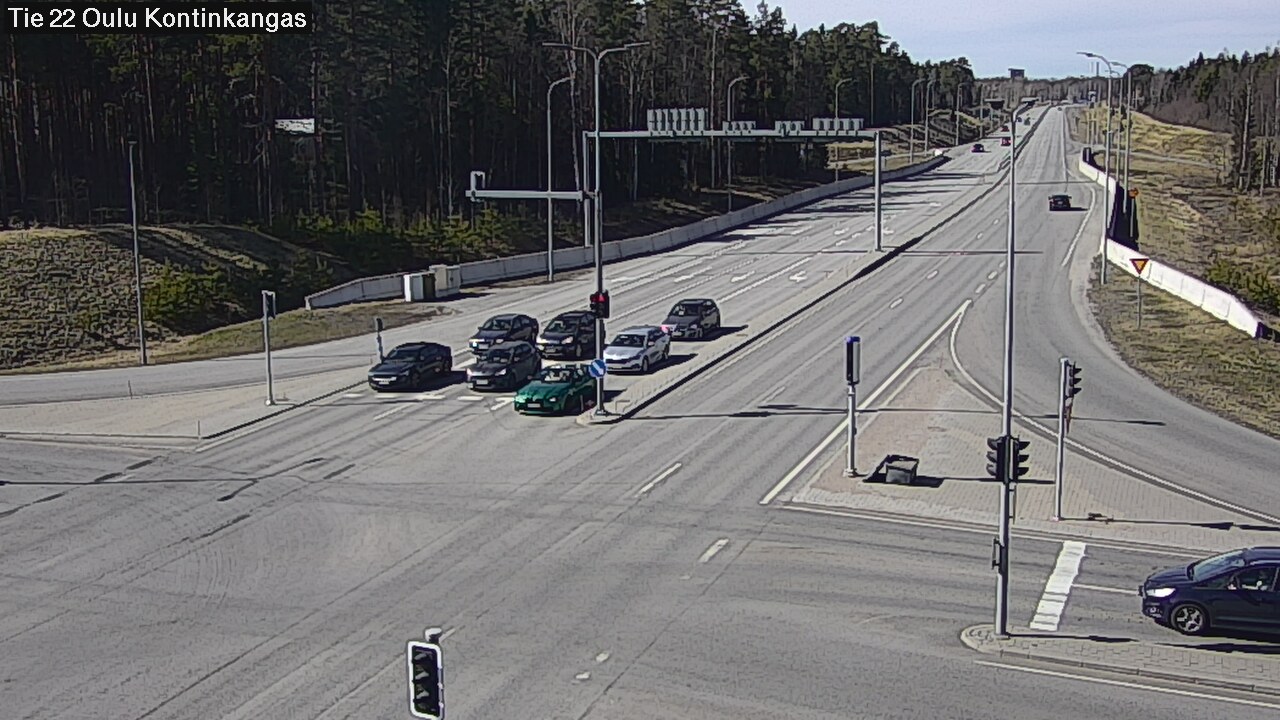 Kelikamerat Kuva Tie 22 Oulu Kaukovainio, Oulu, Pohjois-Pohjanmaa