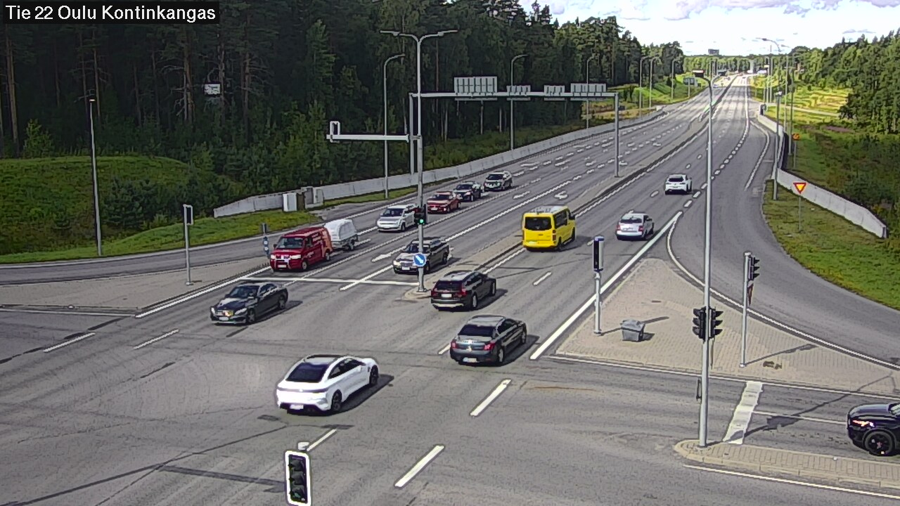 Kelikamerat Kuva Tie 22 Oulu Kaukovainio, Oulu, Pohjois-Pohjanmaa