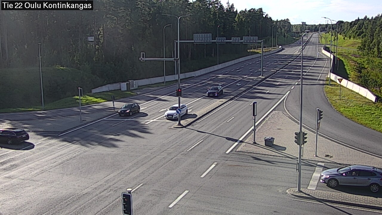 Kelikamerat Kuva Tie 22 Oulu Kaukovainio, Oulu, Pohjois-Pohjanmaa
