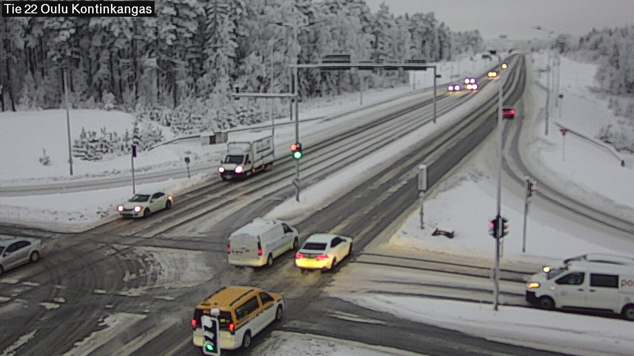 Kelikamerat Kuva Tie 22 Oulu Kaukovainio, Oulu, Pohjois-Pohjanmaa