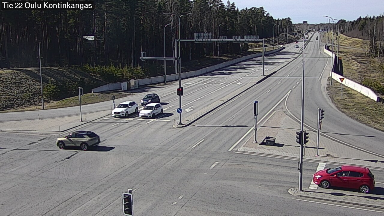 Kelikamerat Kuva Tie 22 Oulu Kaukovainio, Oulu, Pohjois-Pohjanmaa