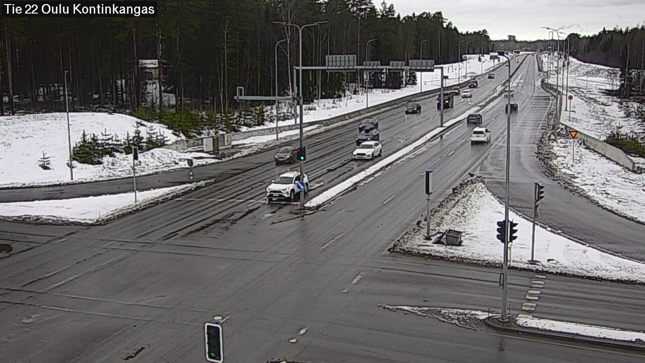 Kelikamerat Kuva Tie 22 Oulu Kaukovainio, Oulu, Pohjois-Pohjanmaa