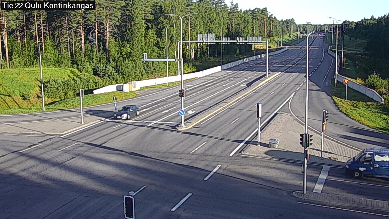 Weather Camera Image Road 22 Oulu Kaukovainio, Oulu, Pohjois-Pohjanmaa