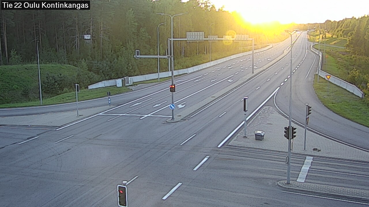 Kelikamerat Kuva Tie 22 Oulu Kaukovainio, Oulu, Pohjois-Pohjanmaa