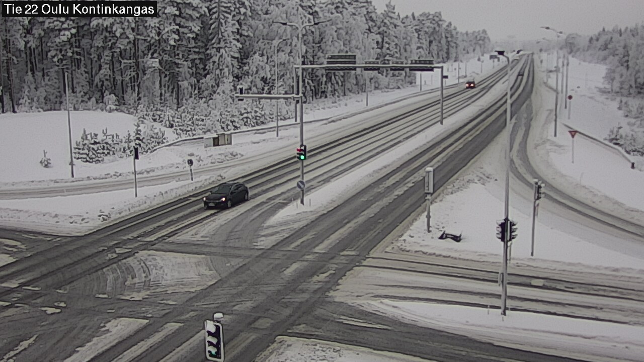 Kelikamerat Kuva Tie 22 Oulu Kaukovainio, Oulu, Pohjois-Pohjanmaa