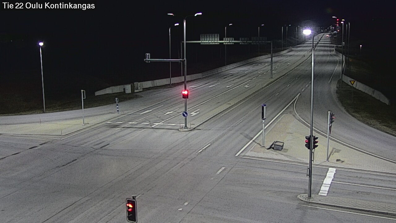 Kelikamerat Kuva Tie 22 Oulu Kaukovainio, Oulu, Pohjois-Pohjanmaa