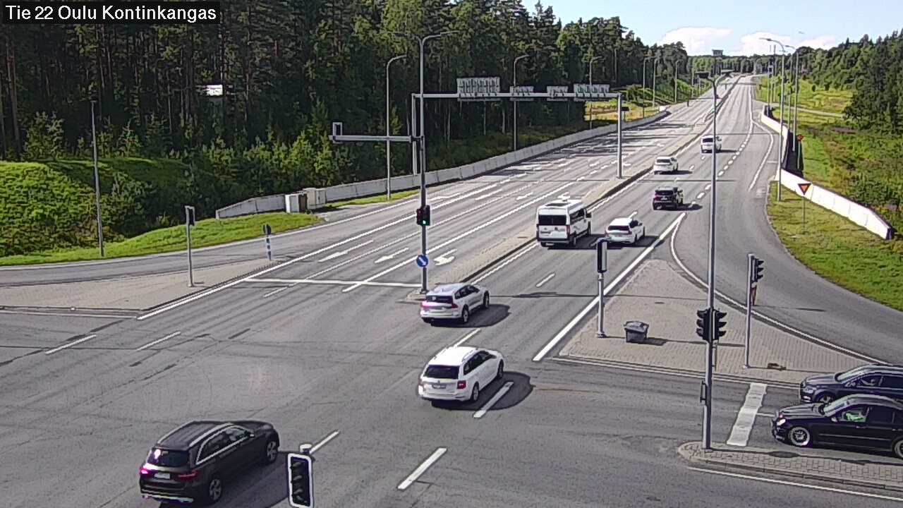 Kelikamerat Kuva Tie 22 Oulu Kaukovainio, Oulu, Pohjois-Pohjanmaa