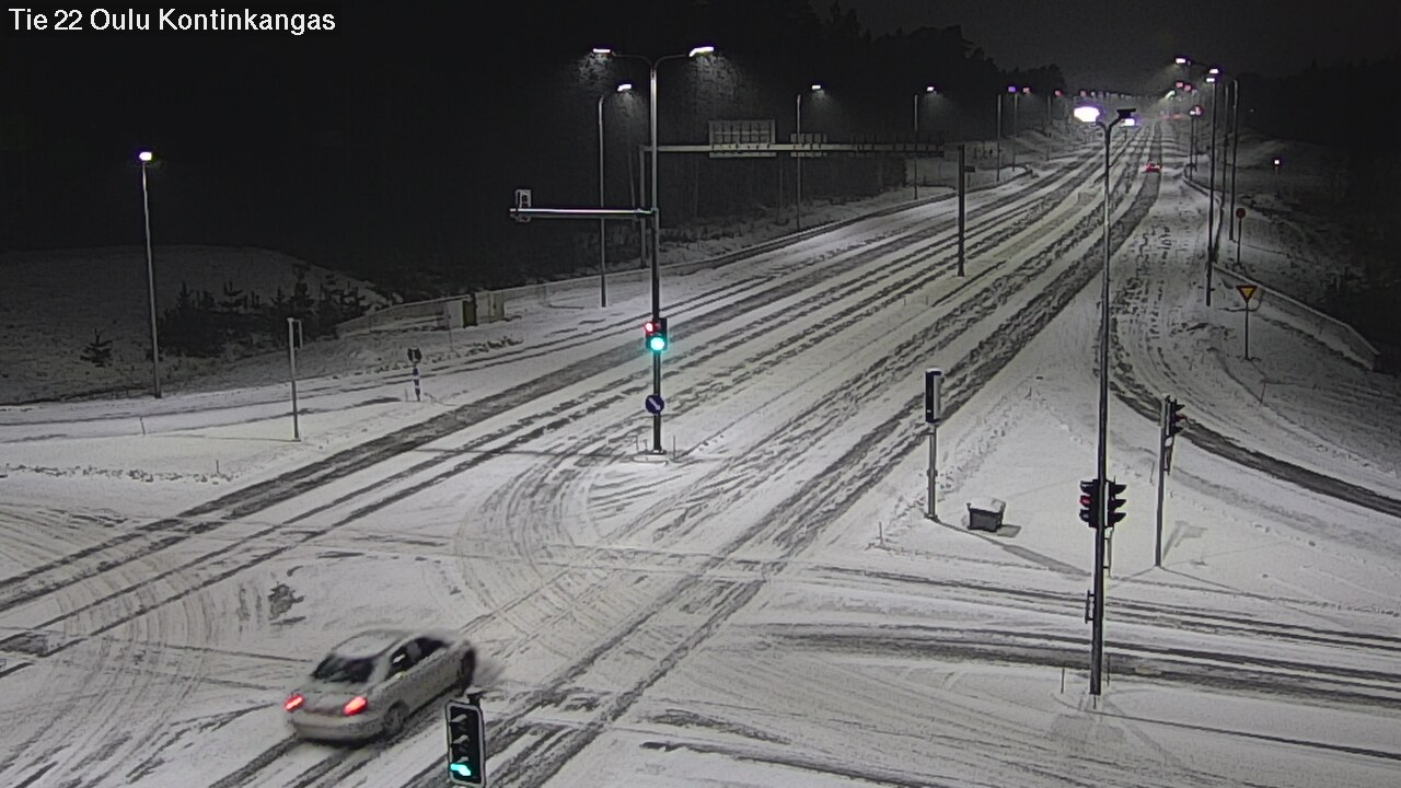 Kelikamerat Kuva Tie 22 Oulu Kaukovainio, Oulu, Pohjois-Pohjanmaa