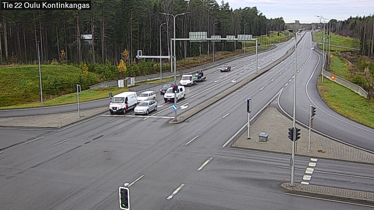 Kelikamerat Kuva Tie 22 Oulu Kaukovainio, Oulu, Pohjois-Pohjanmaa