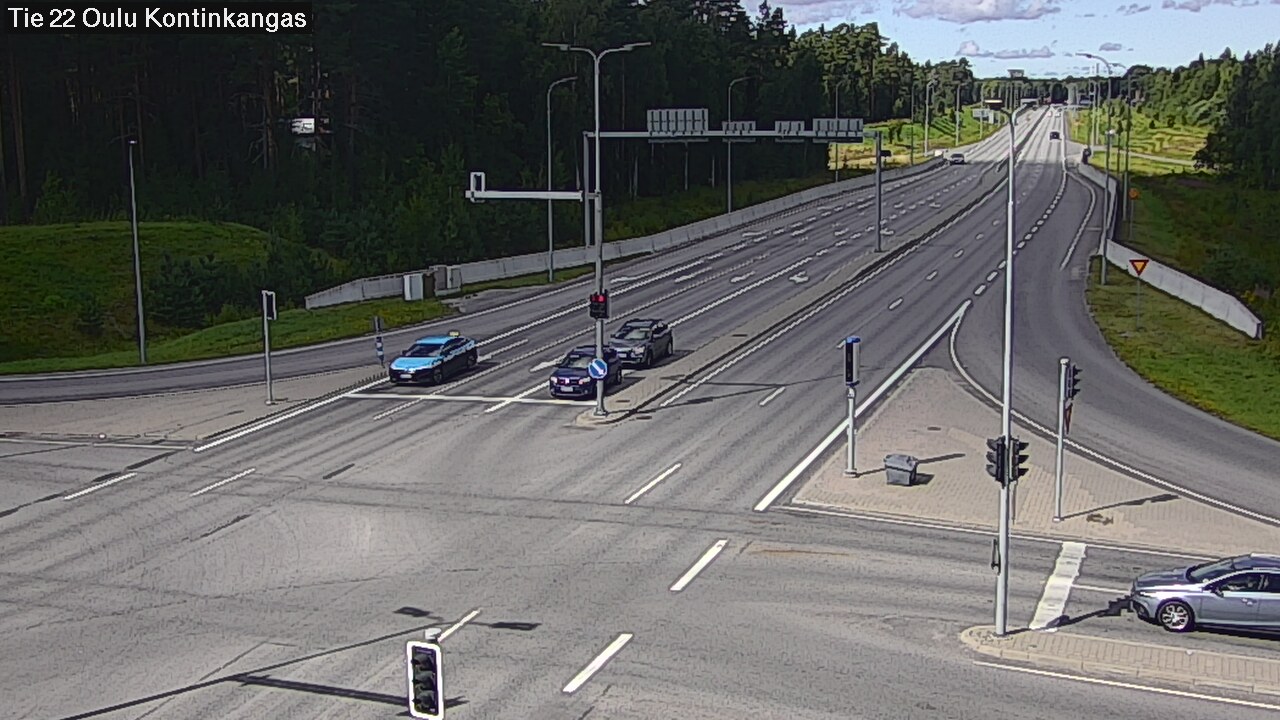 Kelikamerat Kuva Tie 22 Oulu Kaukovainio, Oulu, Pohjois-Pohjanmaa