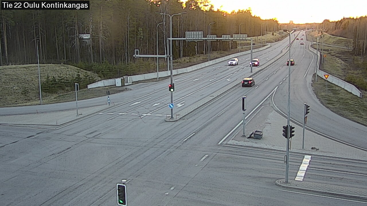 Kelikamerat Kuva Tie 22 Oulu Kaukovainio, Oulu, Pohjois-Pohjanmaa