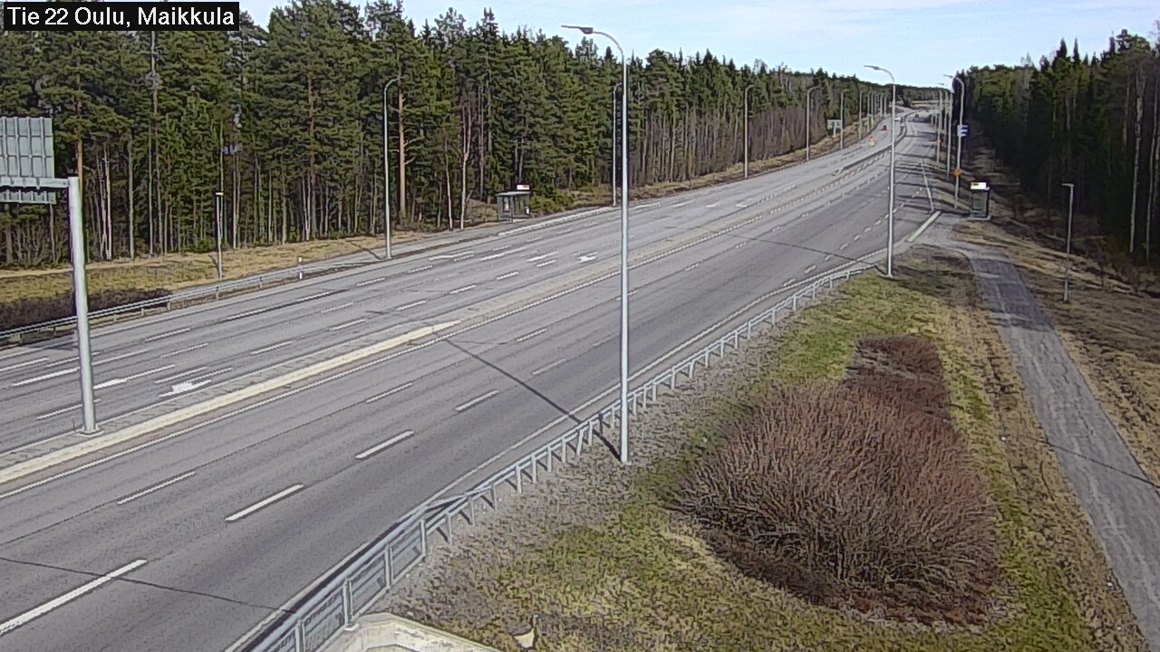 Kelikamerat Kuva Tie 22 Oulu Maikkula, Oulu, Pohjois-Pohjanmaa