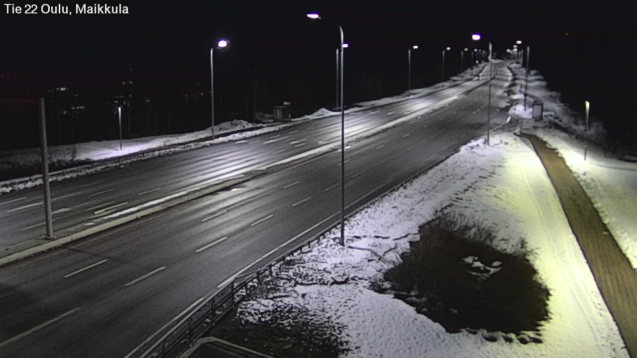 Kelikamerat Kuva Tie 22 Oulu Maikkula, Oulu, Pohjois-Pohjanmaa