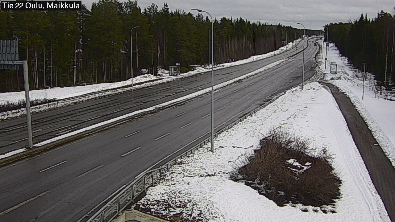 Kelikamerat Kuva Tie 22 Oulu Maikkula, Oulu, Pohjois-Pohjanmaa