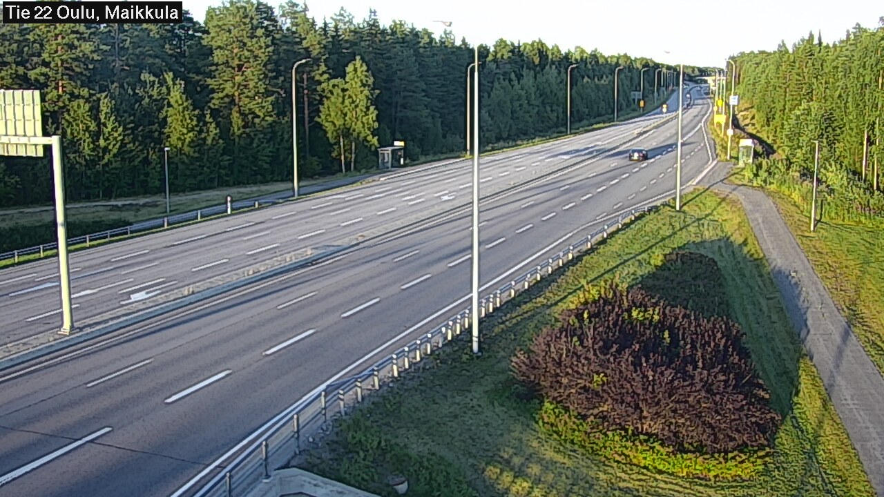 Kelikamerat Kuva Tie 22 Oulu Maikkula, Oulu, Pohjois-Pohjanmaa