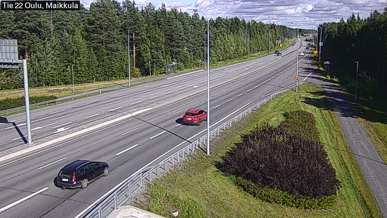 Kelikamerat Kuva Tie 22 Oulu Maikkula, Oulu, Pohjois-Pohjanmaa