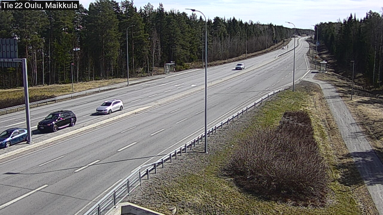 Kelikamerat Kuva Tie 22 Oulu Maikkula, Oulu, Pohjois-Pohjanmaa