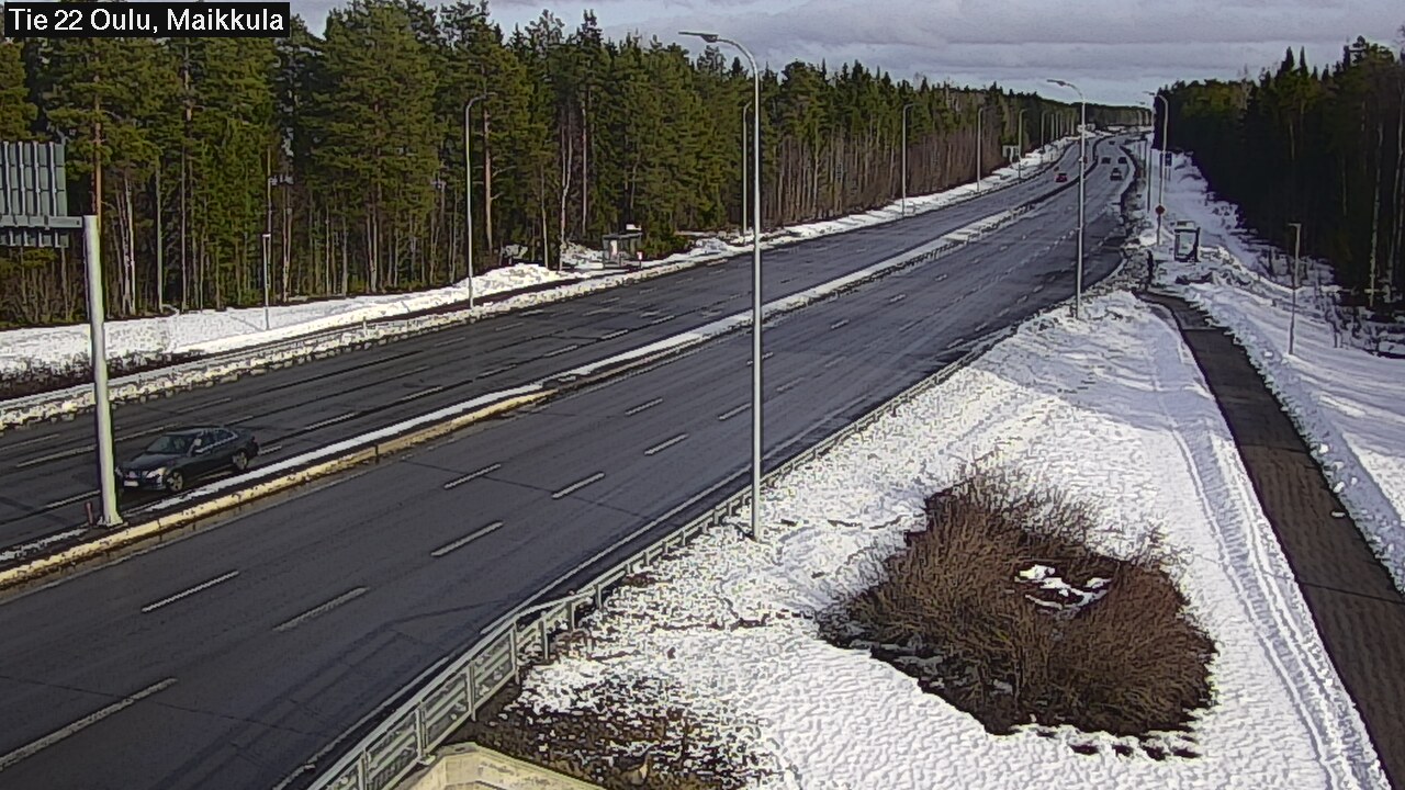 Kelikamerat Kuva Tie 22 Oulu Maikkula, Oulu, Pohjois-Pohjanmaa