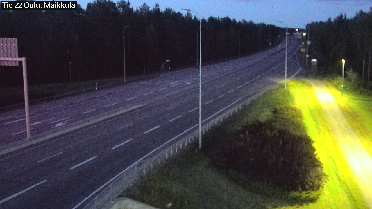 Kelikamerat Kuva Tie 22 Oulu Maikkula, Oulu, Pohjois-Pohjanmaa