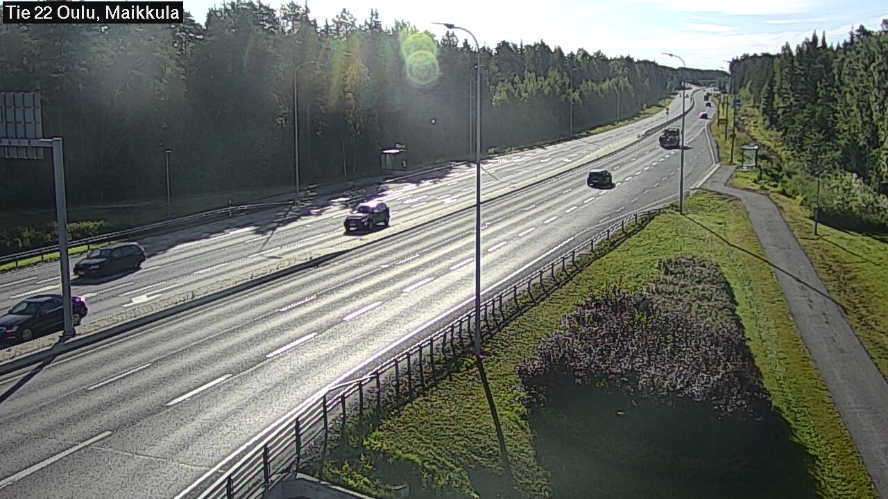 Weather Camera Image Road 22 Oulu Maikkula, Oulu, Pohjois-Pohjanmaa