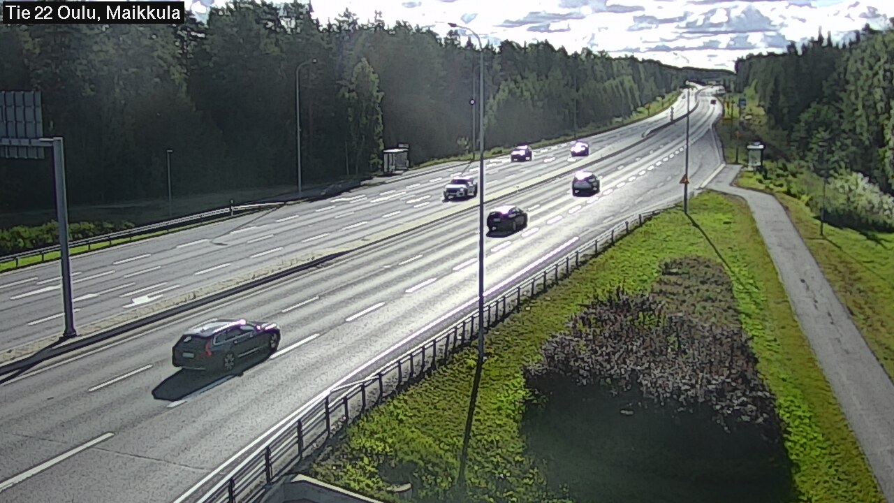 Kelikamerat Kuva Tie 22 Oulu Maikkula, Oulu, Pohjois-Pohjanmaa