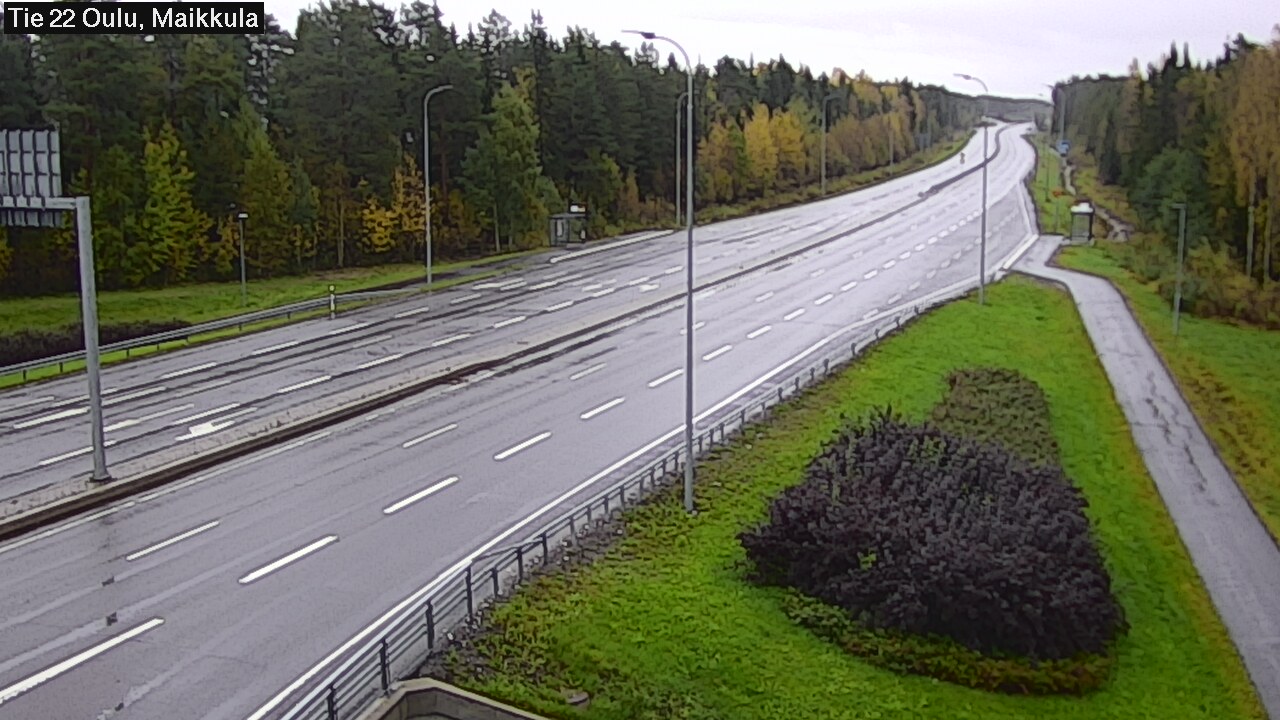 Weather Camera Image Road 22 Oulu Maikkula, Oulu, Pohjois-Pohjanmaa