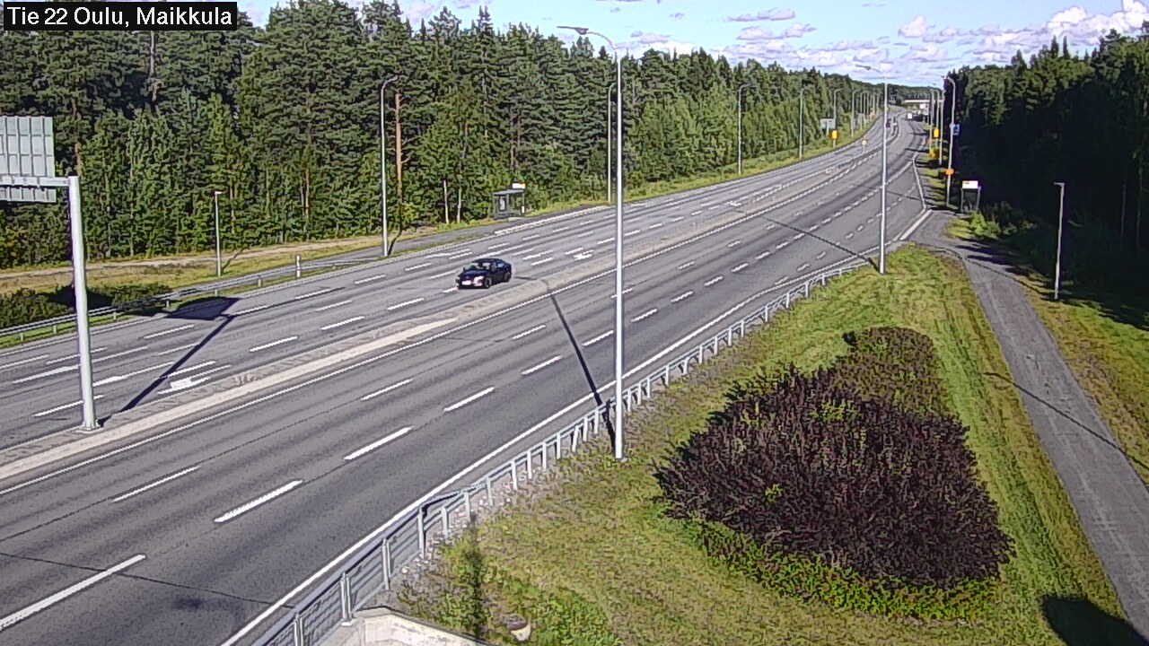 Kelikamerat Kuva Tie 22 Oulu Maikkula, Oulu, Pohjois-Pohjanmaa