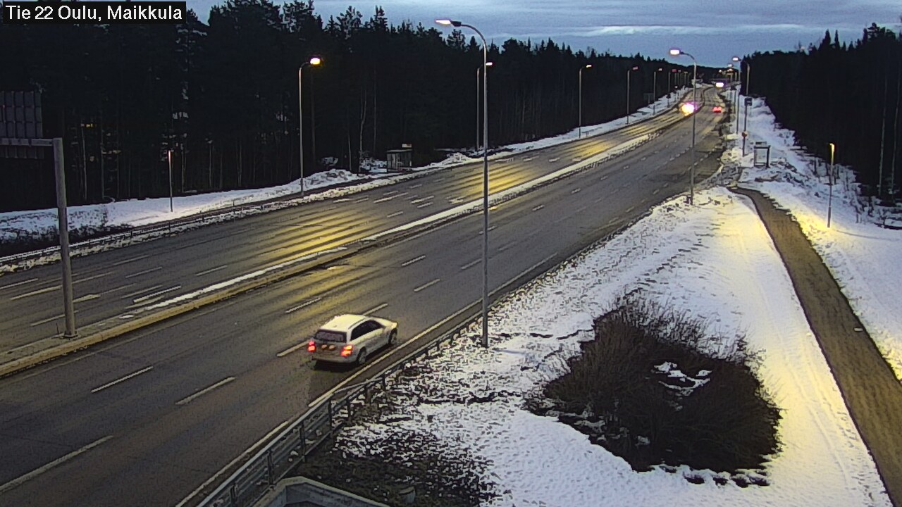 Kelikamerat Kuva Tie 22 Oulu Maikkula, Oulu, Pohjois-Pohjanmaa