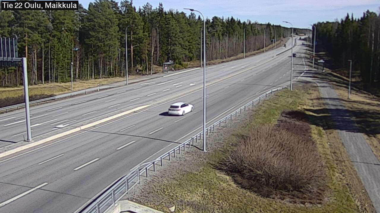 Kelikamerat Kuva Tie 22 Oulu Maikkula, Oulu, Pohjois-Pohjanmaa