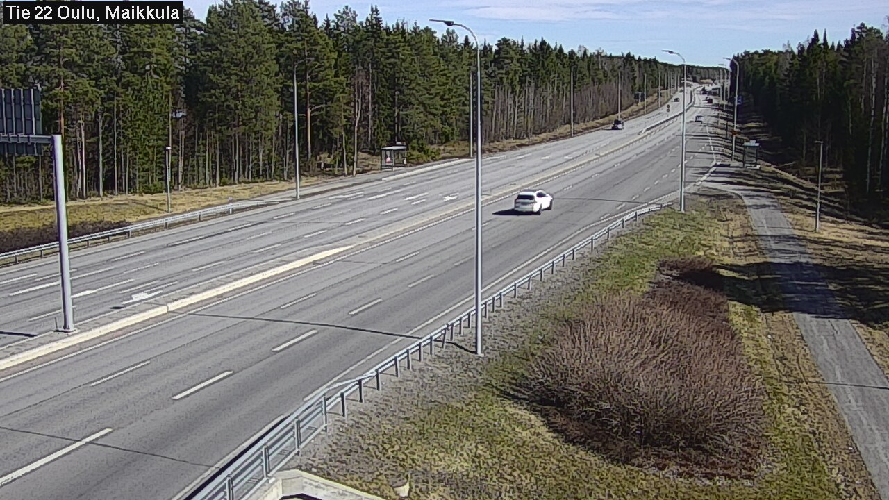 Kelikamerat Kuva Tie 22 Oulu Maikkula, Oulu, Pohjois-Pohjanmaa