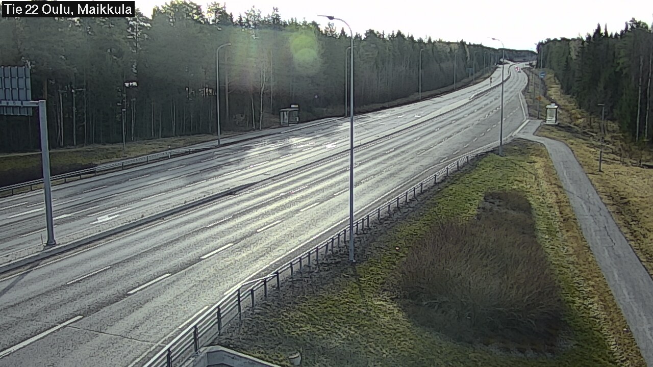 Kelikamerat Kuva Tie 22 Oulu Maikkula, Oulu, Pohjois-Pohjanmaa