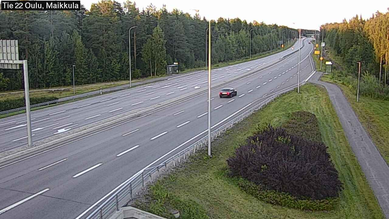 Kelikamerat Kuva Tie 22 Oulu Maikkula, Oulu, Pohjois-Pohjanmaa