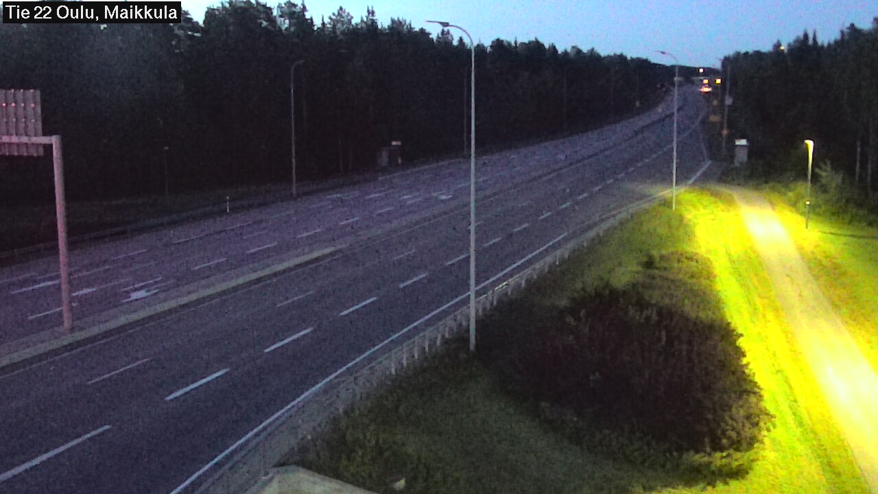 Kelikamerat Kuva Tie 22 Oulu Maikkula, Oulu, Pohjois-Pohjanmaa