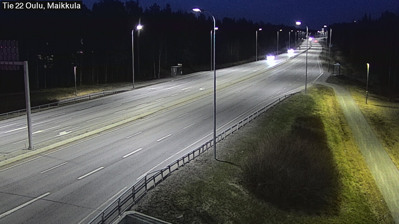 Kelikamerat Kuva Tie 22 Oulu Maikkula, Oulu, Pohjois-Pohjanmaa