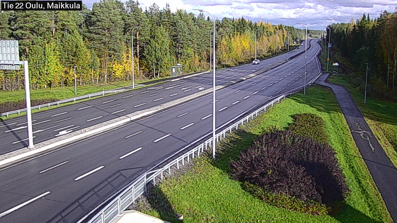 Kelikamerat Kuva Tie 22 Oulu Maikkula, Oulu, Pohjois-Pohjanmaa
