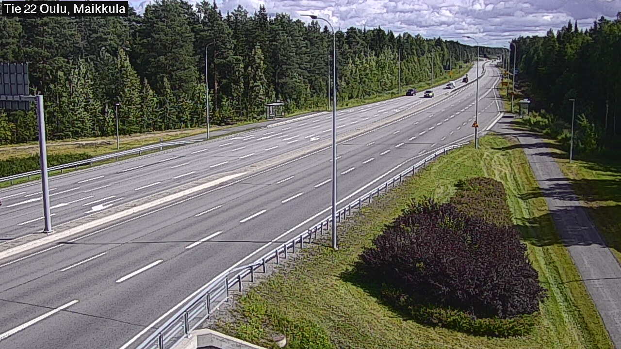 Kelikamerat Kuva Tie 22 Oulu Maikkula, Oulu, Pohjois-Pohjanmaa